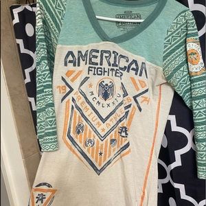 American Fighter Quarter Sleeve Shirt